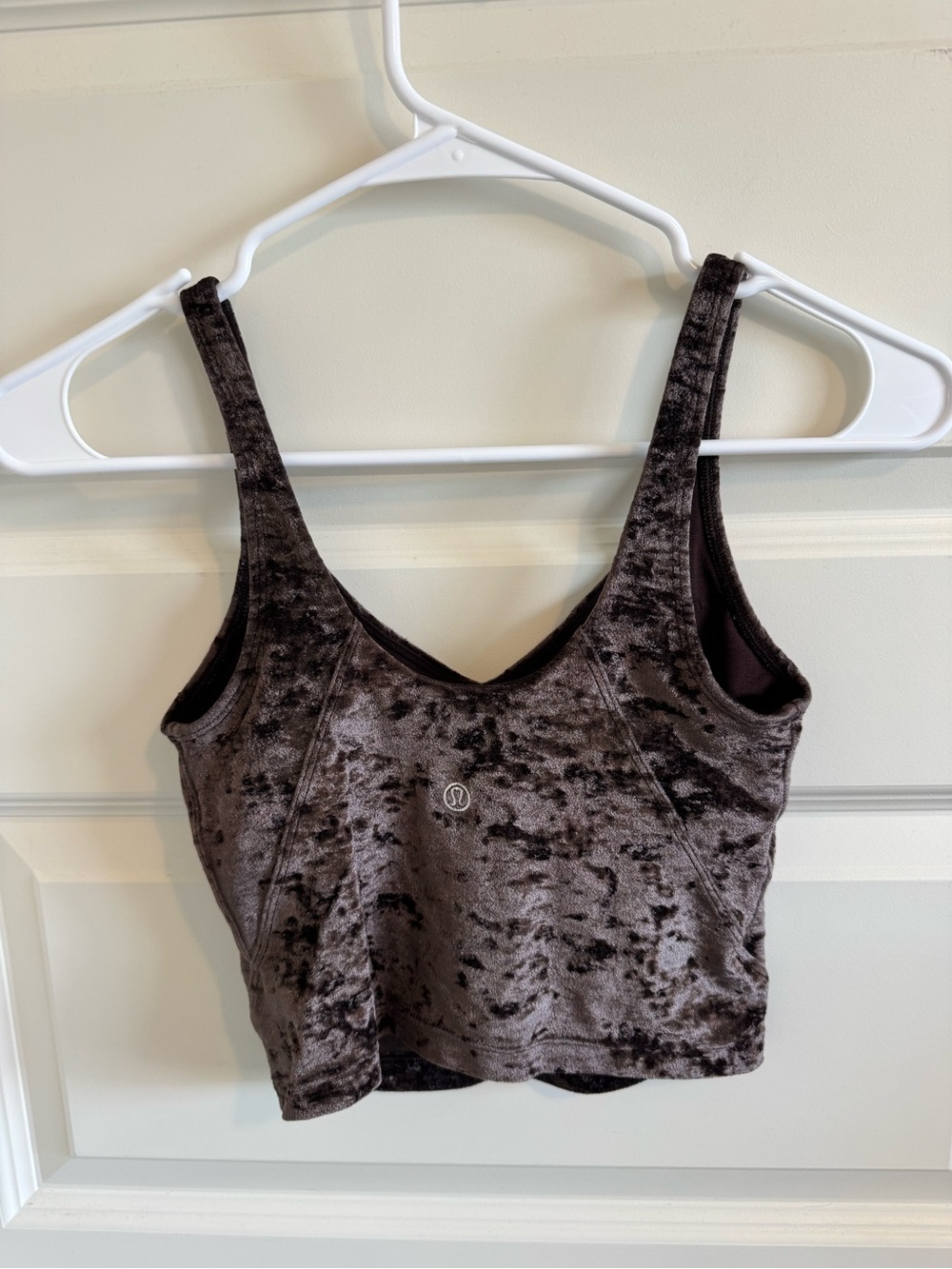Lululemon Align Crushed Velvet Brown Tank - Picture 3 of 7